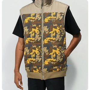 Cookies Brand Camo Print Vest NWT